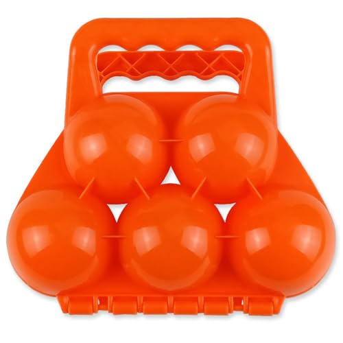 Ldabrye 5-in-1-Schneeball Clip Spielzeug Interaktives Schneekampfspiel Sandform Outdoor Wintergeschenk Urlaubsspielset Für Kinder 3 Jahren von Ldabrye