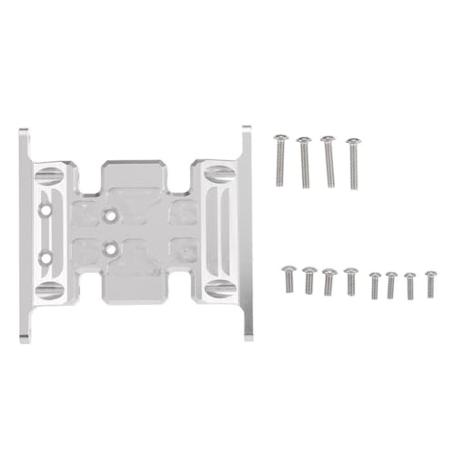 Ldabrye Aluminiumlegierung Getriebehalterung Center Skid Plate Für Crawler Car 90022 90028 AX80026 SCX10 AX90027 90034 90035 von Ldabrye