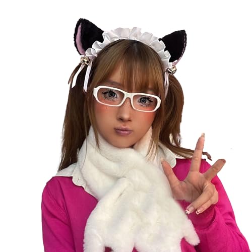 Ldabrye Bunte Brillen ohne Linse, Subkulturen, Anime, Cosplay, Kostüm, Neuheit, lustige Brille, Party von Ldabrye