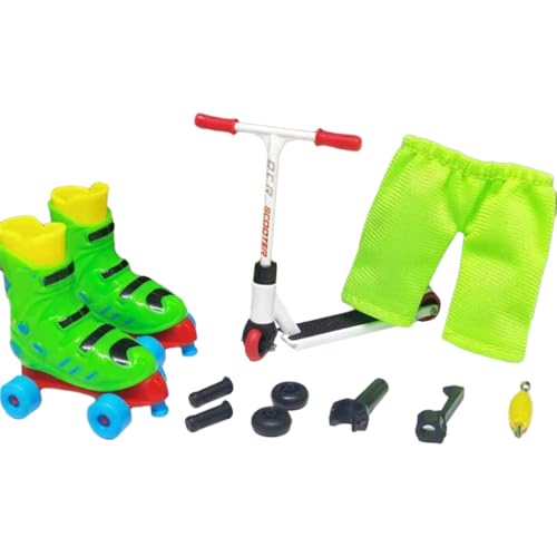 Ldabrye Finger Rollschuhe Finger Scooter Shorts Set Interaktives Fingerspielzeug Neuheit Aktivitäts Fingerspielzeug Für Kinder von Ldabrye