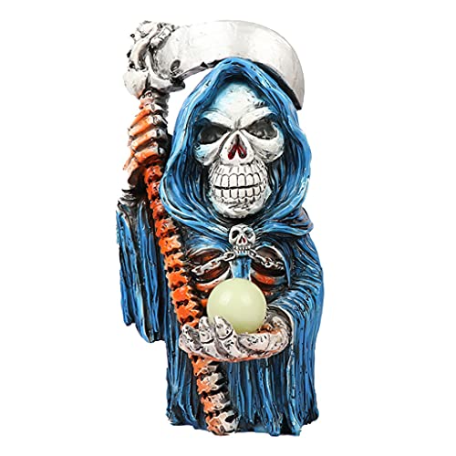 Ldabrye Gruselige Skelett Figur Aus Kunstharz Ornamente Und Arbeitszimmer Dekoration Halloween Dekoration Geschenk von Ldabrye