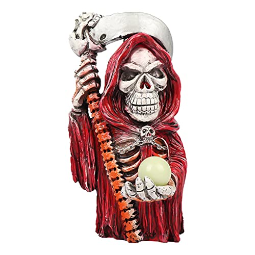 Ldabrye Gruselige Skelett Figur Aus Kunstharz Ornamente Und Arbeitszimmer Dekoration Halloween Dekoration Geschenk von Ldabrye