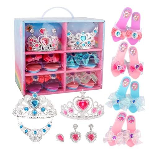 Ldabrye Kinder Mädchen Rollenspiel Make Up Set Sicheres Und Ungiftiges Kinder Make Up Set Weihnachtsgeburtstage von Ldabrye