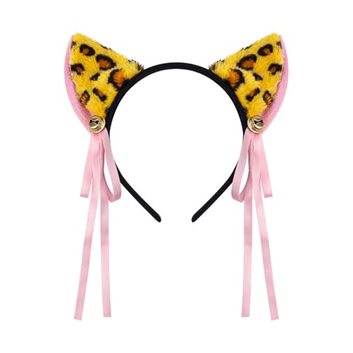 Ldabrye Kinder-Stirnbänder für Kätzchen, Partykleidung, Glocken, Kopfbedeckung für Musikfestivals, Foto-Requisiten für Halloween, Fotografie, Cosplay, Katzenzubehör Ldabrye Kinder-Stirnbänder für Kätzchen, Partykleidung, Glocken, Kopfbedeckung für Musikfestivals, Foto-Requisiten für Halloween, Fotografie, Cosplay, Katzenzubehör von Ldabrye