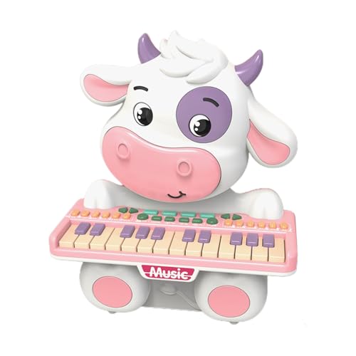 Ldabrye Klaviermusikspiel Babyklaviertastatur Elektronische Orgel Babyklavierspielzeug Musikspielzeug Bildungsspielzeug Mit Musiklicht von Ldabrye