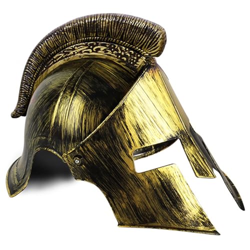 Ldabrye Mittelalterliche Spartaner Gold Römer Krieger Griechische Kostüm Helme 300 Film Originalität Repliken Helme Herren von Ldabrye