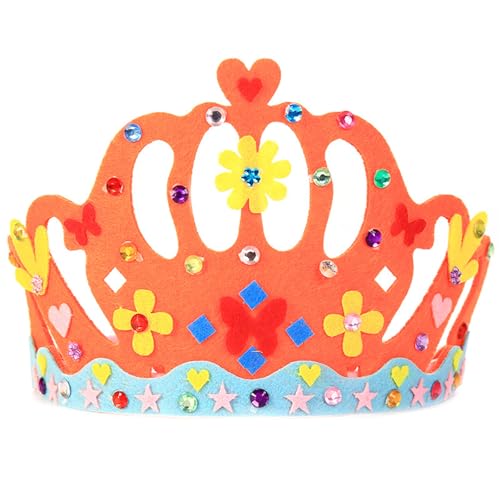 Ldabrye Queen Crowns Fashion Head Hoop Do It Yourself Kopf Ornament Haarstyling Werkzeug für Kinder Neujahr Foto Requisiten von Ldabrye