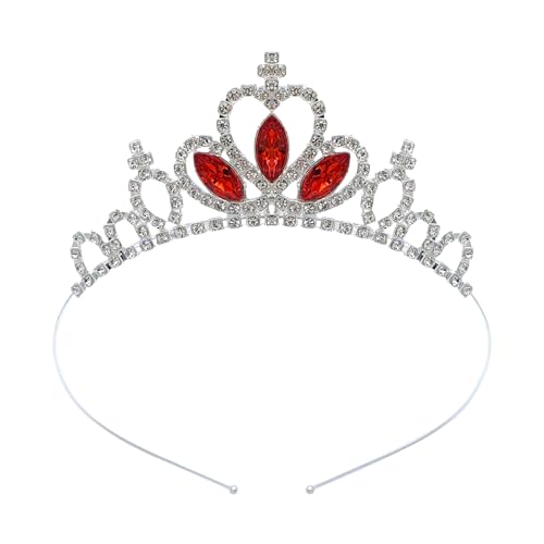 Ldabrye Queen Crowns Head Hoop Glitzernden Kopfschmuck Haarstyling Tool Für Kinder Erwachsene Neujahrsfoto Requisiten von Ldabrye