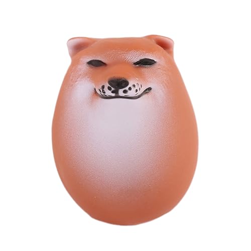 Ldabrye Quetschbares Spielzeug Shiba Dehnbares Tierspielzeug Weiches Dekompressionsspielzeug Stressabbau Fidgets Autisms Favor Hand Squeeze Toy von Ldabrye