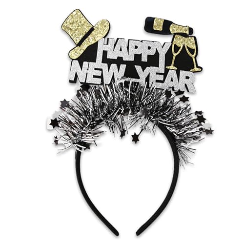 Ldabrye Stirnband 2025 Stern Haarreifen Cosplay Kostüm Weihnachten Party Requisiten Blingbling Stirnband Haarband Haarschmuck für Frauen Mädchen von Ldabrye