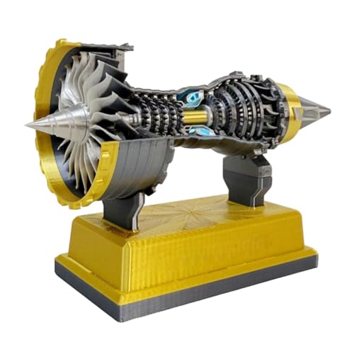 Interaktives Turbofan-Motormodell, Lernspielzeug für Teenager mit 3D-Drucktechnologie, Desktop-Display, STEM-Enthusiasten Interaktives Turbofan-Motormodell, Lernspielzeug für Teenager mit 3D-Drucktechnologie, Desktop-Display, STEM-Enthusiasten von Ldbuejiaja