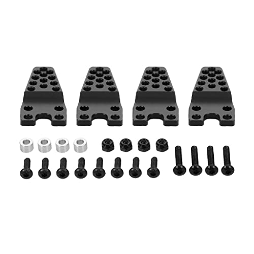 Ldbuejiaja 4pieces Suspensionsverbindung Schockdämpfer Anschluss Genauigkeitsposition Für 1:10 Skalierte Fernbedienung SCX10 I II Stoßklasse Ldbuejiaja 4pieces Suspensionsverbindung Schockdämpfer Anschluss Genauigkeitsposition Für 1:10 Skalierte Fernbedienung SCX10 I II Stoßklasse von Ldbuejiaja
