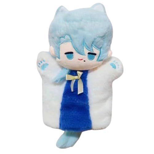 Anime Handpuppen für Erwachsene Hu Tao/Focalors Figur Plüsch Handpuppe mit Beweglicher Hand zum Erzählen von Geschichte Geschenke von Ldruieu