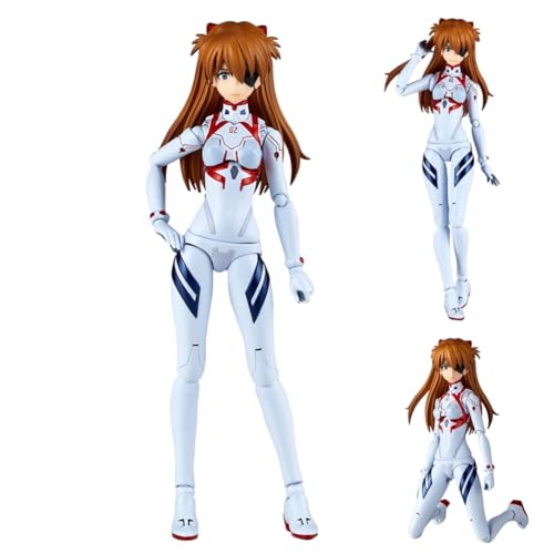 Asuka Langley Soryu Action Figuren Sammlung Cartoon Figur Gemeinsame Beweglich Statue Modell Dekoration Ornamente Geschenk für Anime Fans von Ldruieu