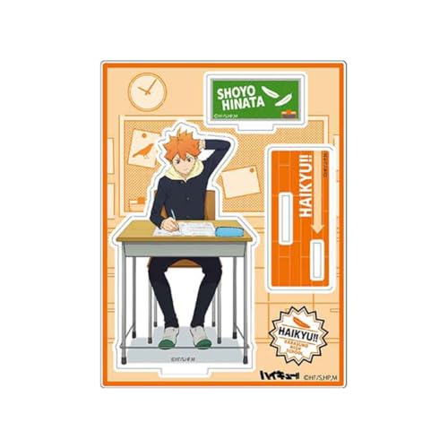 Haikyuu Acryl Figur Hinata Shoyo/Tobio Kageyama Doppelseitig Bedruckte Acrylornamente Desk Decor Geschenk für Anime Fans von Ldruieu