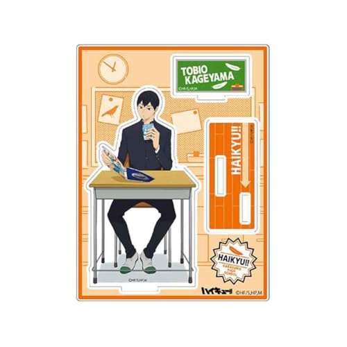 Haikyuu Acryl Figur Hinata Shoyo/Tobio Kageyama Doppelseitig Bedruckte Acrylornamente Desk Decor Geschenk für Anime Fans von Ldruieu