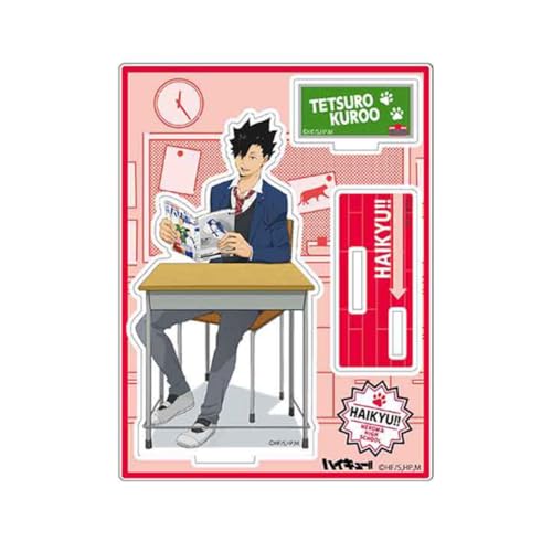 Haikyuu Acryl Figur Hinata Shoyo/Tobio Kageyama Doppelseitig Bedruckte Acrylornamente Desk Decor Geschenk für Anime Fans von Ldruieu