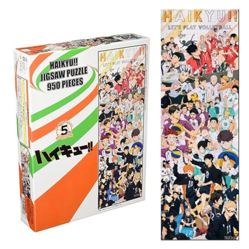 Haikyuu Jigsaw Puzzle 950 Teile Anime Dekompression Spiel Puzzle Großes Herausforderungsrätsel Für Anime Fans Geschenk von Ldruieu