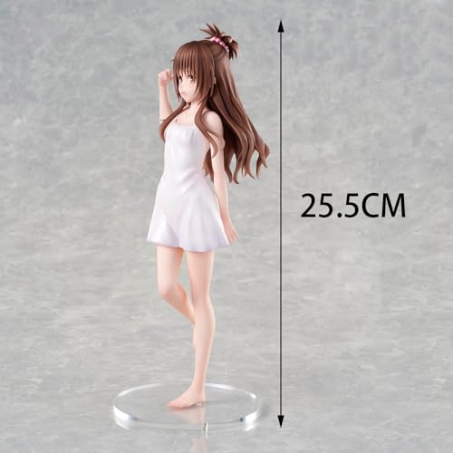 Kotegawa Yui Figuren to Love Ru Darkness Figur Yui Kotegawa Schuluniform Action Figure Anime Mädchen Skulptur Model Sammelfigur Geburtstagsgeschenk für Anime-Fans von Ldruieu