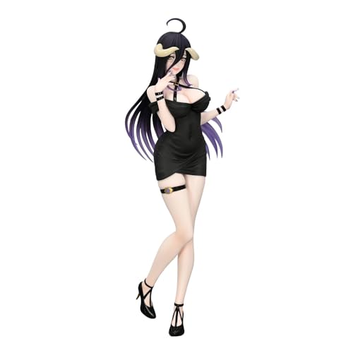 Ldruieu Albedo Figur Model Anime Mädchen Dress Style Figurine Albedo Actionfigur 21cm PVC Stehende Haltung Statue Model Ornaments Geschenke von Ldruieu