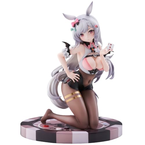 Ldruieu Anime Figuren Ashigechan Figur Manga Illustration Mädchen Figur Modell der knienden Statue Sammlung Modell Schreibtisch Dekoration Geschenk von Ldruieu