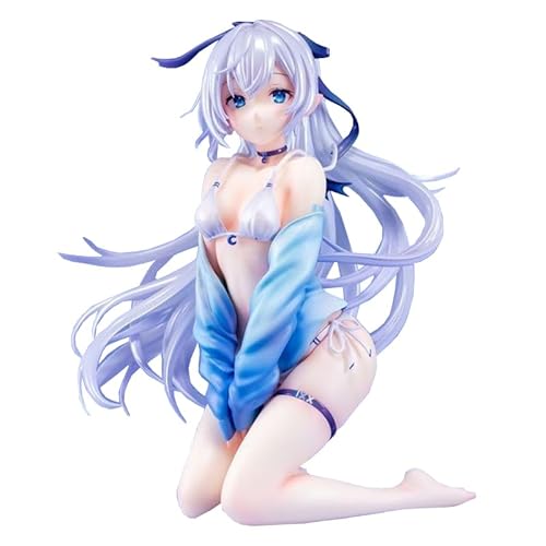 Ldruieu Aqua Figur Bademode An Explosion on This Wonderful World Anime Figuren 15cm PVC Collection Actionfiguren Desktop Dekoration Geschenke für Anime Fans von Ldruieu