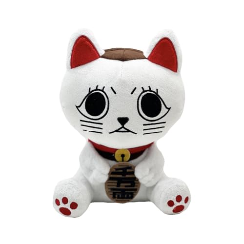 Ldruieu DAN DA DAN Plush Puppe Anime Figur Turbo Granny Plush Anime-Cartoon Niedlich Cat Weich Pillow Home Stuffed Doll, Sofa,Raumdekoration Geschenk für Anime Fans von Ldruieu