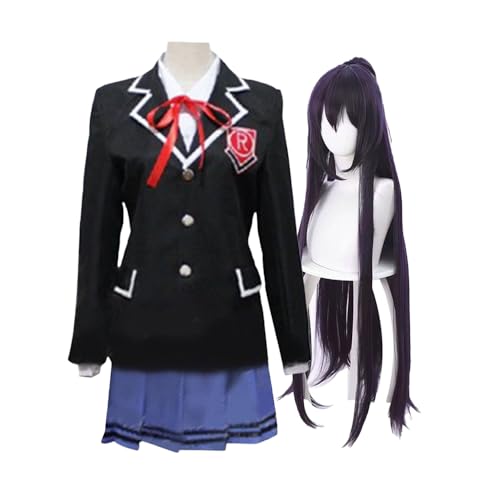 Ldruieu Date A Live Cosplay Uniform Tokisaki Kurumi/Tobiichi Origami/Yatogami Tohka Cosplay Outfits Damen Halloween Comic-Con Anime Role Play Costume von Ldruieu