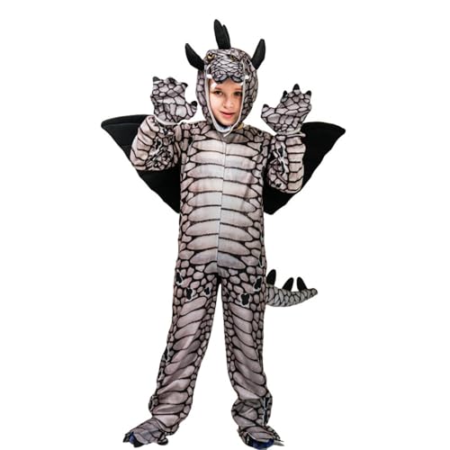 Ldruieu Dinosaurier Coplay Kostüm-Triceratops/T-Rex/Stegosaurus Cosplay Realistisches Dinosaur Costume für Halloween Karneval Dress Up Party von Ldruieu