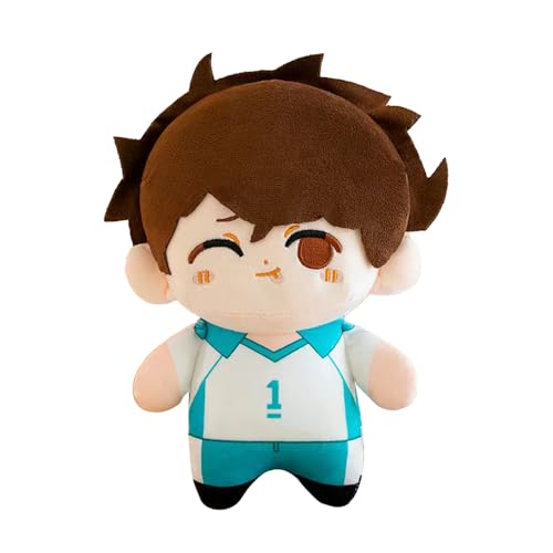 Ldruieu Haikyuu Plüschkissen Puppe Anime Figur Oikawa Tooru Plush Anime-Cartoon,Niedlich, Weich, Gefüllte Figur 20cm Plüschpuppe, Sofa,Raumdekoration für Anime Fans von Ldruieu