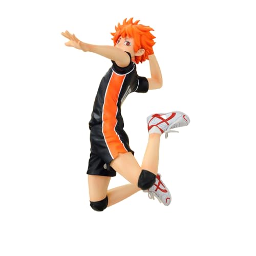 Ldruieu Hinata Shoyo Figur-Haikyuu Figuren Hinata Shoyo Springen um Volleyball zu Spielen Stile Actionfigur Anime Modell Statue Desktop Dekoration Geschenke von Ldruieu