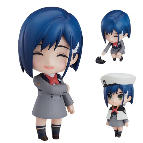 Ldruieu Ichigo Figur 015 Anime Actionfigur Beweglich 10cm PVC Manga Figuren mit Austauschbarem Zubehör Anime Statue Collection Desktop Dekoration Ornamente Geschenk von Ldruieu