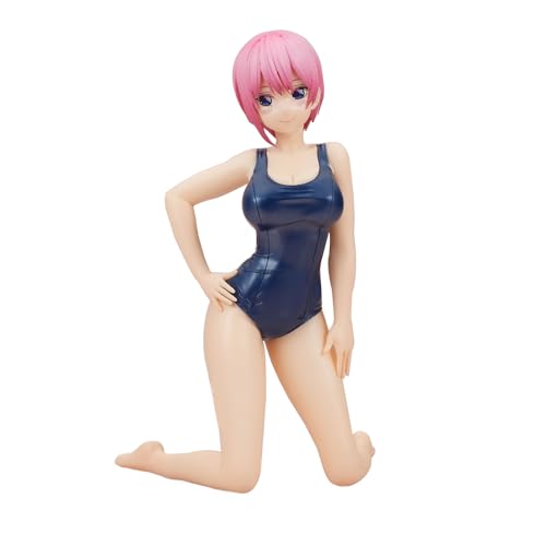 Ldruieu Ichika Nakano Figur The Quintessential Quintuplets Actionfigur Anime Swimsuits Style Ver Dekor Ornamente Sammlungsmodell Geschenke für Fans von Ldruieu