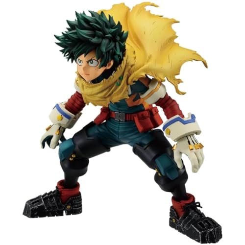 Ldruieu Izuku Midoriya Figur Anime MHA Figuren 17cm Kampfhaltung Version Actionfigur Modell PVC Statue Manga Sammelfigur Geschenk von Ldruieu