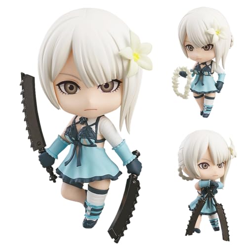 Ldruieu Kaine Figure Anime PVC Q Version Bewegliche Austauschbare Köpfe Figur Statue Desktop Ornamente für Anime Fans 10cm von Ldruieu