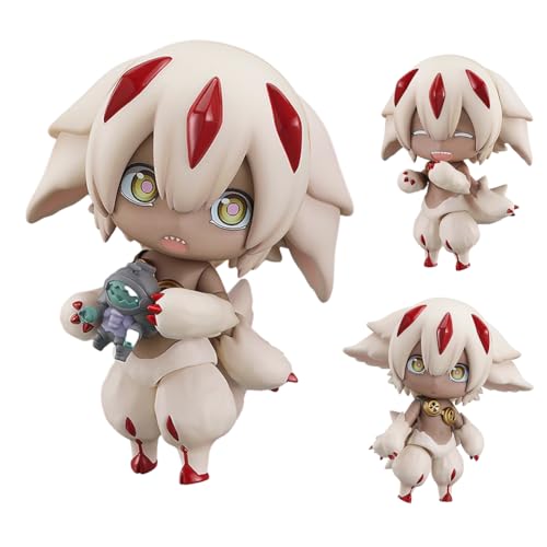 Ldruieu Made IN Abyss Figur Faaputa Anime Figuren 10cm PVC Kann Gesicht und Kopf Verändern Actionfigur Sammlerstück Desktop Dekoration Geschenke für Anime Fans von Ldruieu