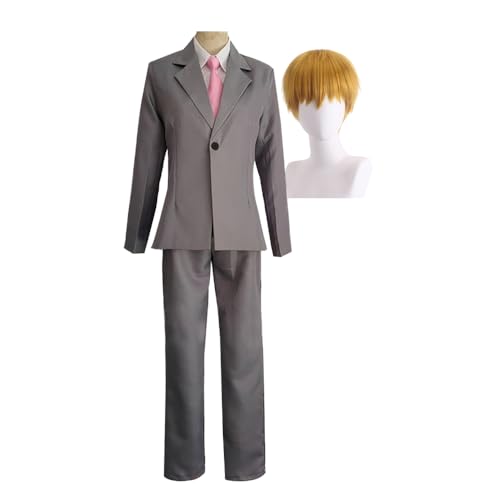 Ldruieu Mob Psycho 100 Cosplay Kostüm Reigen Arataka Uniform Outfits Komplettes Set Halloween Anime Party Costumes für Fans von Ldruieu