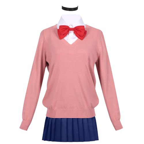 Ldruieu Momo Ayase Cosplay Kostüm Dandadan Halloween Outfit Anime Girl Japanische SchuluniformKleid Set für Anime Fans von Ldruieu