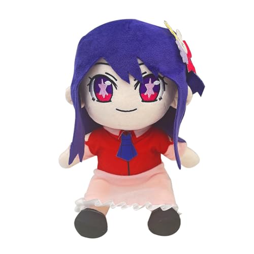 Ldruieu Oshi no Ko Plüschtier Hoshino Akuamarin/Hoshino rubi/Hoshino Ai Figur Kuscheltier Cartoon Plush Toys Stofftier Geschenke für Anime Fans von Ldruieu