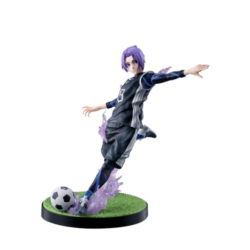 Ldruieu REO Mikage Figur Anime Blue Lock Actionfigur Statue Modell 14CM PVC Statue Sammlerstück Schreibtisch Dekoration Geschenk für Anime Fans von Ldruieu