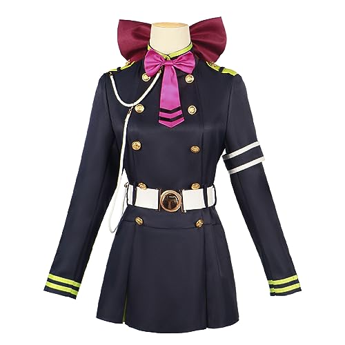 Ldruieu Seraph of the end Anime Cosplay Kostüm Krul Tepes/Shinoa Hiiragi Cosplay Halloween Kostüm Anime Figur Karneval Party Bühnenauftritt Geschenke für Anime Fans von Ldruieu