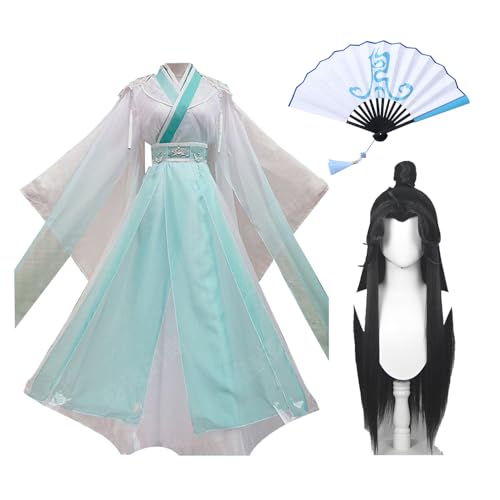 Ldruieu Shi Qingxuan Cosplay Kostüm Shi Qing Xuan Hanfu Robe Full Set Costume Tian Guan Ci Fu Cosplay Outfits for Halloween Karneval Party von Ldruieu