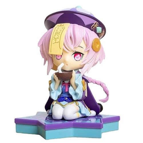 Qiqi Figur Sitzende Position Anime Figuren 10cm PVC Qiqi Action Figure Collectibles Anime Statue Desktop Dekoration Ornamente Geschenk für Anime Fans von Ldruieu