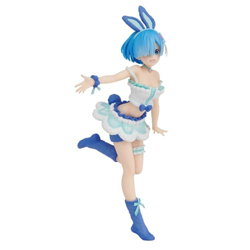 Rem Figur Anime Bunny Figuren Remu Statue Modell Rem Action Figure Desktop Dekoration Sammlerstück Geschenk von Ldruieu