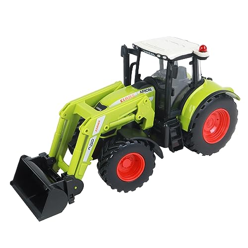 Le Monde De La Ferme - CLAAS 540 Traktor mit Frontlader - Bauernhof - 027041-1/32 - Freilauf-Fahrzeug - Grün - Metall - Kinderspielzeug - Landwirtschaft - Fahrzeug - Ab 3 Jahren von MGM