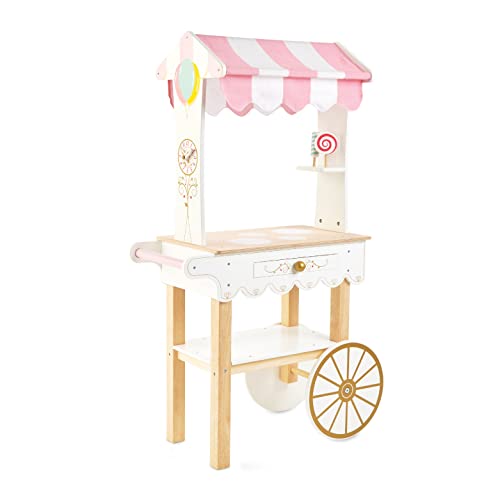 Le Toy Van Honeybake Tee & Treats Trolley - Unisex - 3 Jahre + - Tee- und Leckereien-Trolley - Getränke und Kuchen Menüs von Le Toy Van