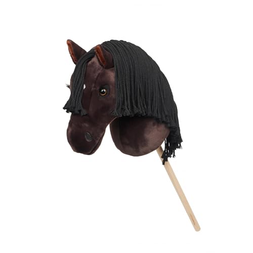 LeMieux Hobby Horse Freya – weicher brauner Mantel – realistischer Kopf – perfekt für Kinder von LeMieux