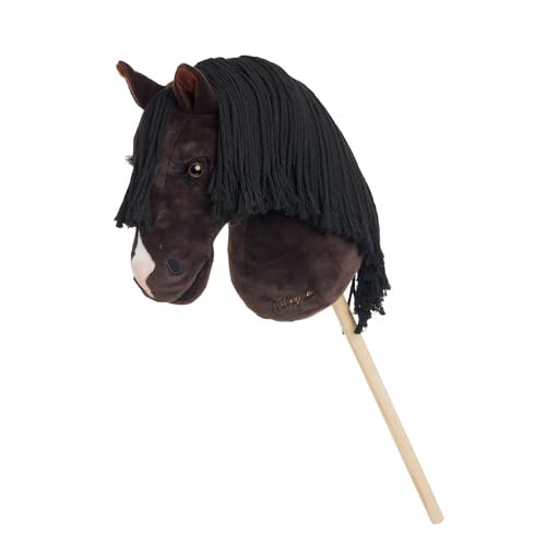 LeMieux Hobby Horse Valegro - Handsome Bay - Weiches Fell - Realistischer Kopf - Perfekt für Kinder von LeMieux