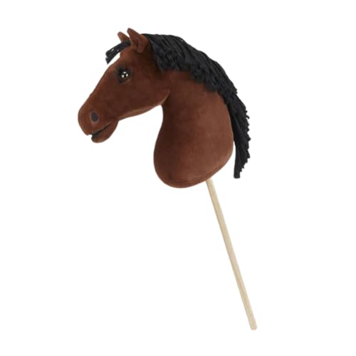 LeMieux Hobby Horse Chancer - Racing Bay Vollblut - Realistischer Kopf - Perfekt für Kinder von LeMieux