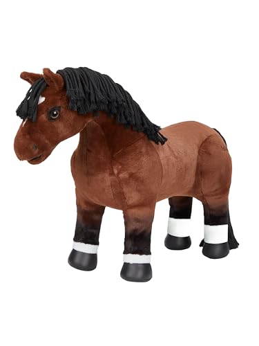 LeMieux Toy Pony Chancer - Renn-Vollblut mit einer smarten kurzen Mähne - Superweiches Fell zum Bürsten & Spielen - Einheitsgröße von LeMieux